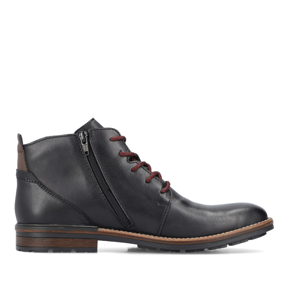 detail Pánská kotníková obuv RIEKER B1334-00 černá W3