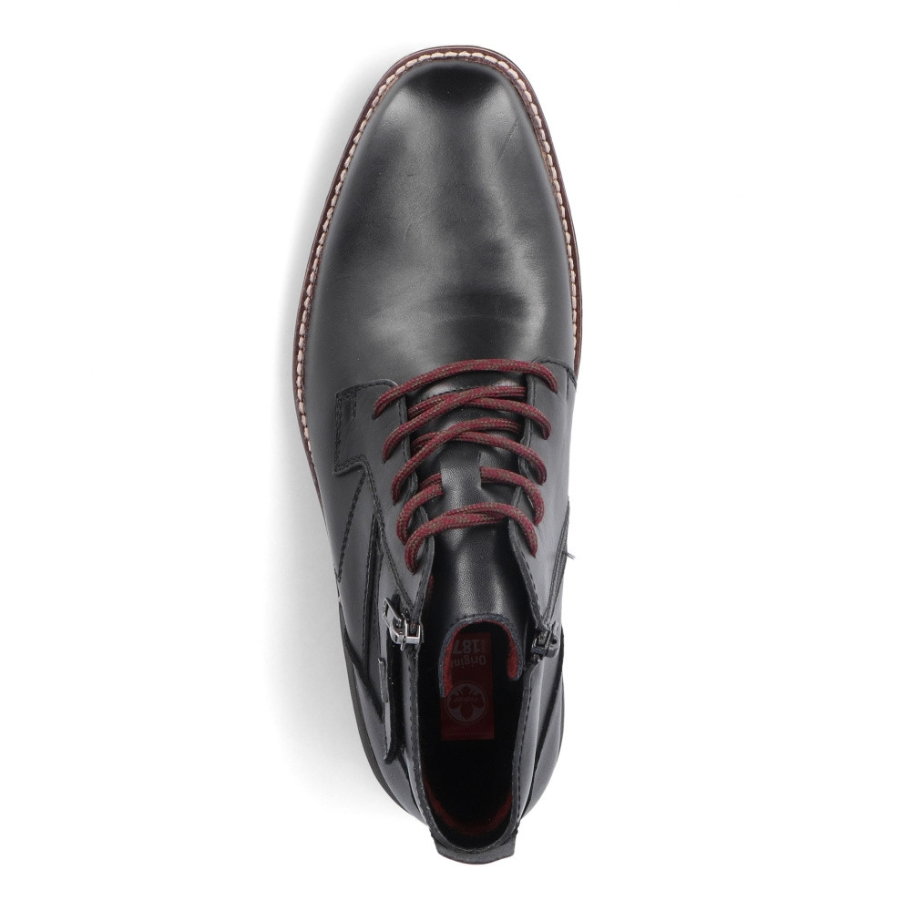 detail Pánská kotníková obuv RIEKER B1334-00 černá W3