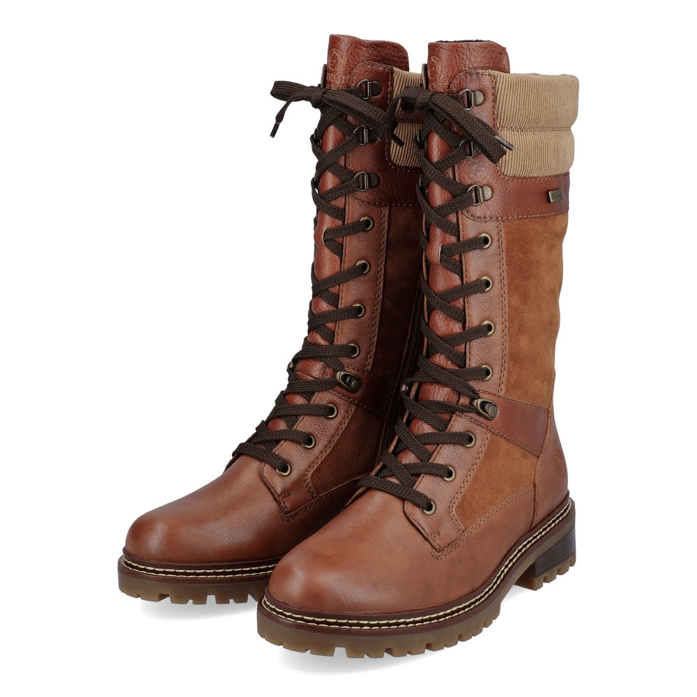 detail Dámske čižmy REMONTE D0B76-24 hnedá W3