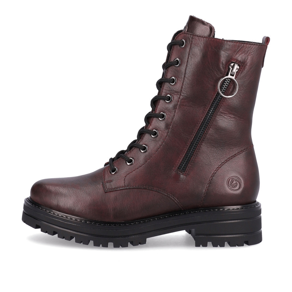 detail Dámska členková obuv REMONTE D2281-35 červená W3