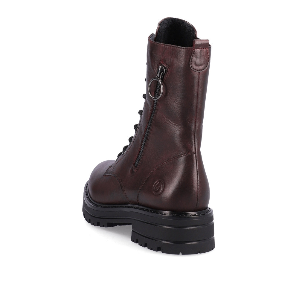 detail Dámska členková obuv REMONTE D2281-35 červená W3