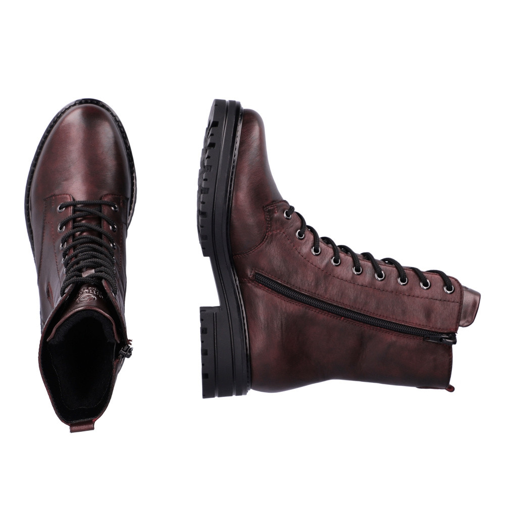 detail Dámska členková obuv REMONTE D2281-35 červená W3