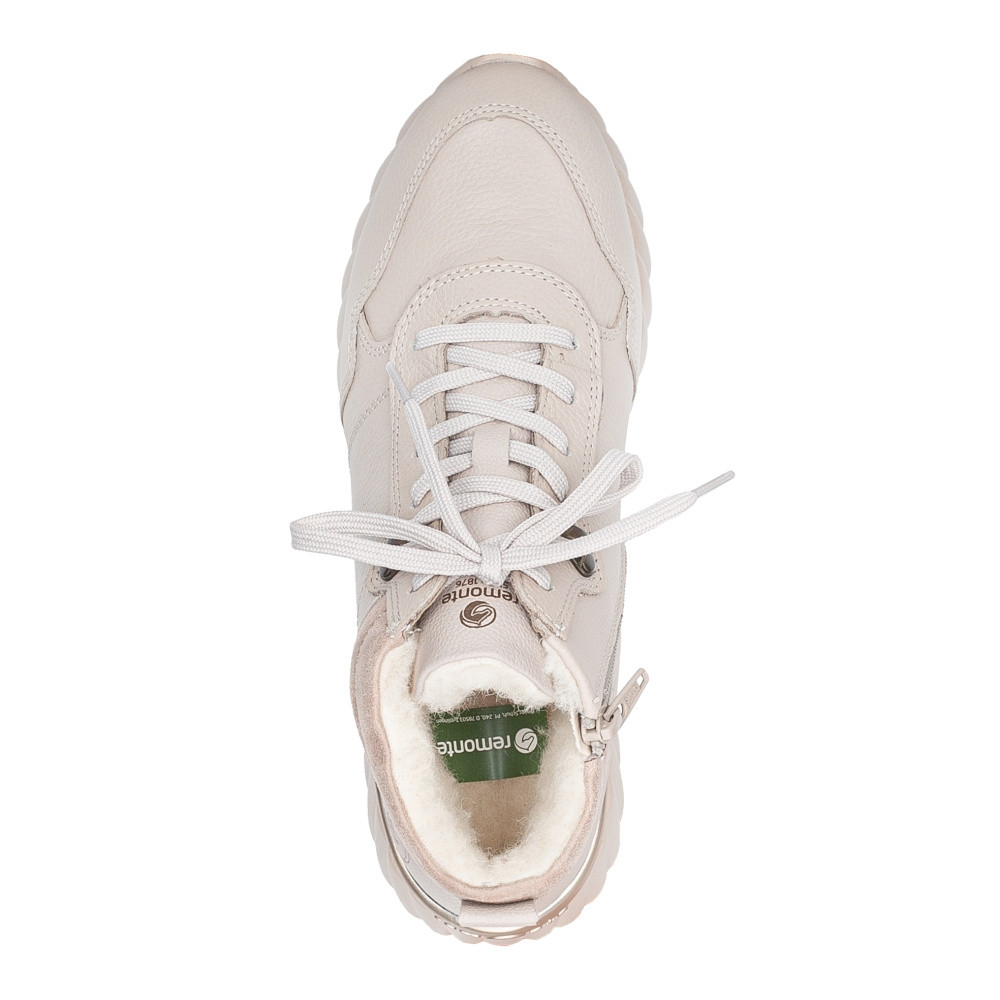 detail Dámska členková obuv REMONTE D5981-60 béžová W3