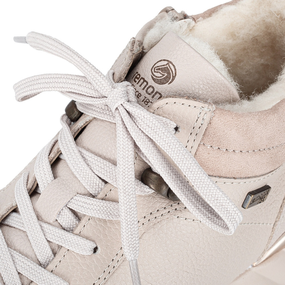 detail Dámska členková obuv REMONTE D5981-60 béžová W3