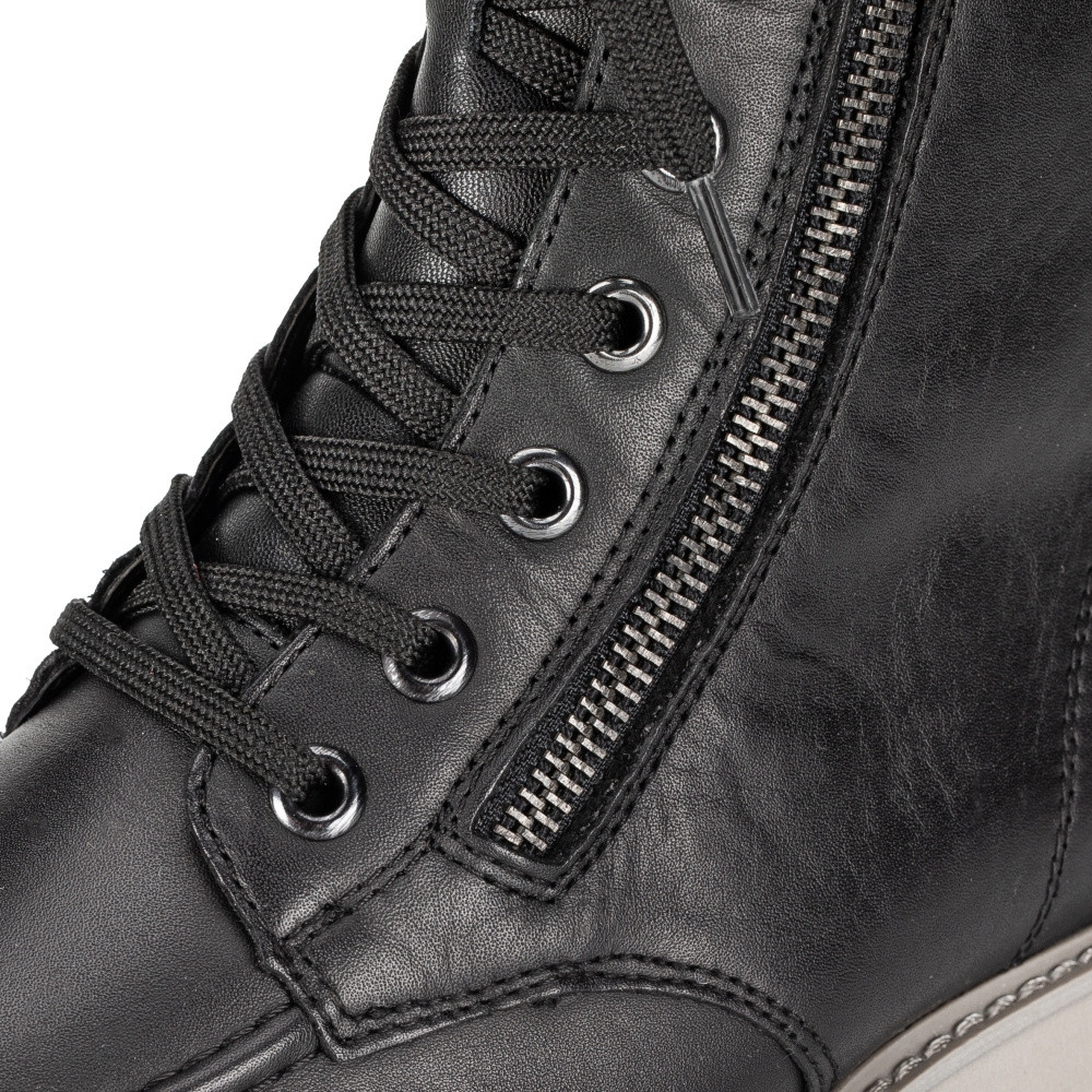 detail Dámská kotníková obuv REMONTE D8667-01 černá W3