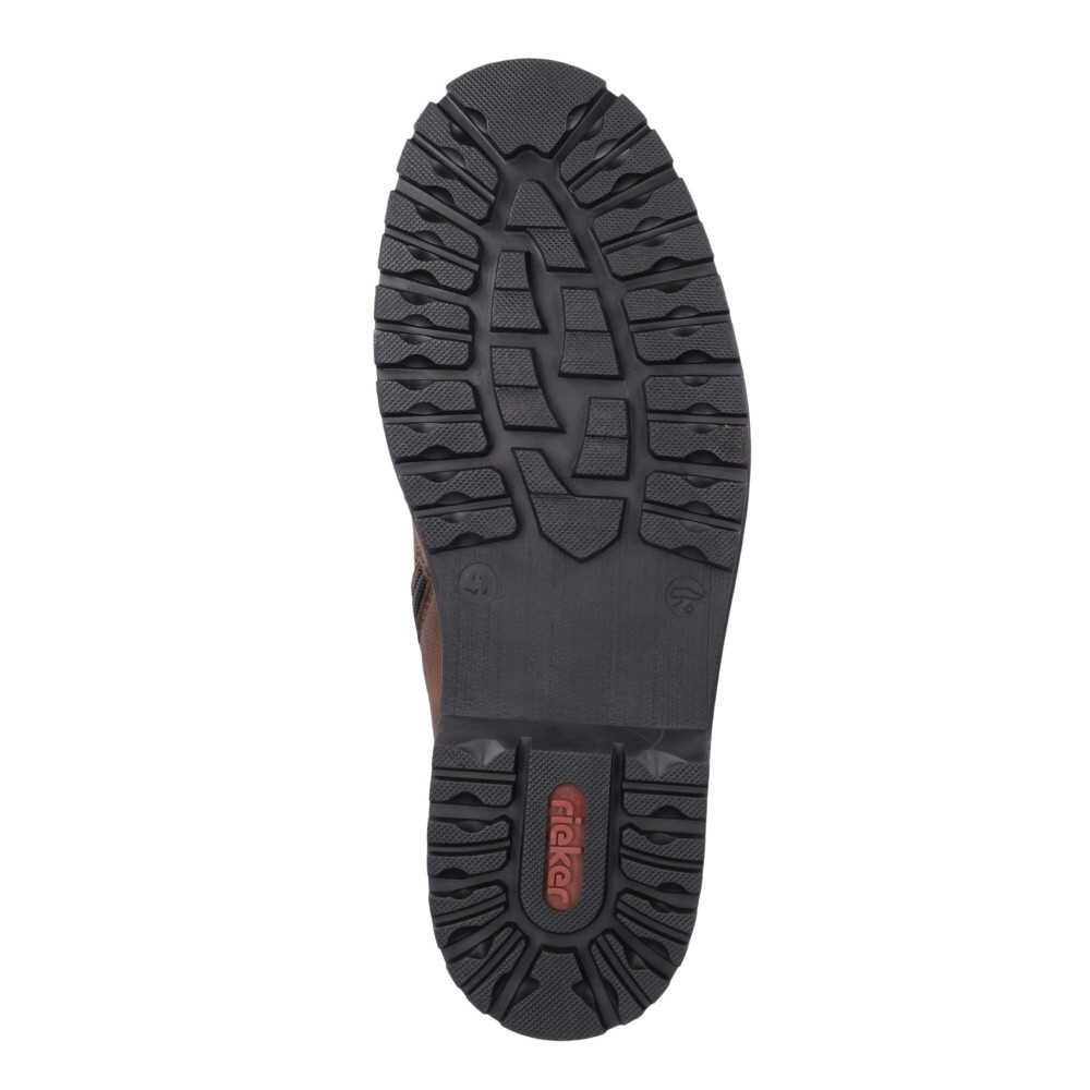 detail Pánská kotníková obuv RIEKER F3600-21 hnědá W3