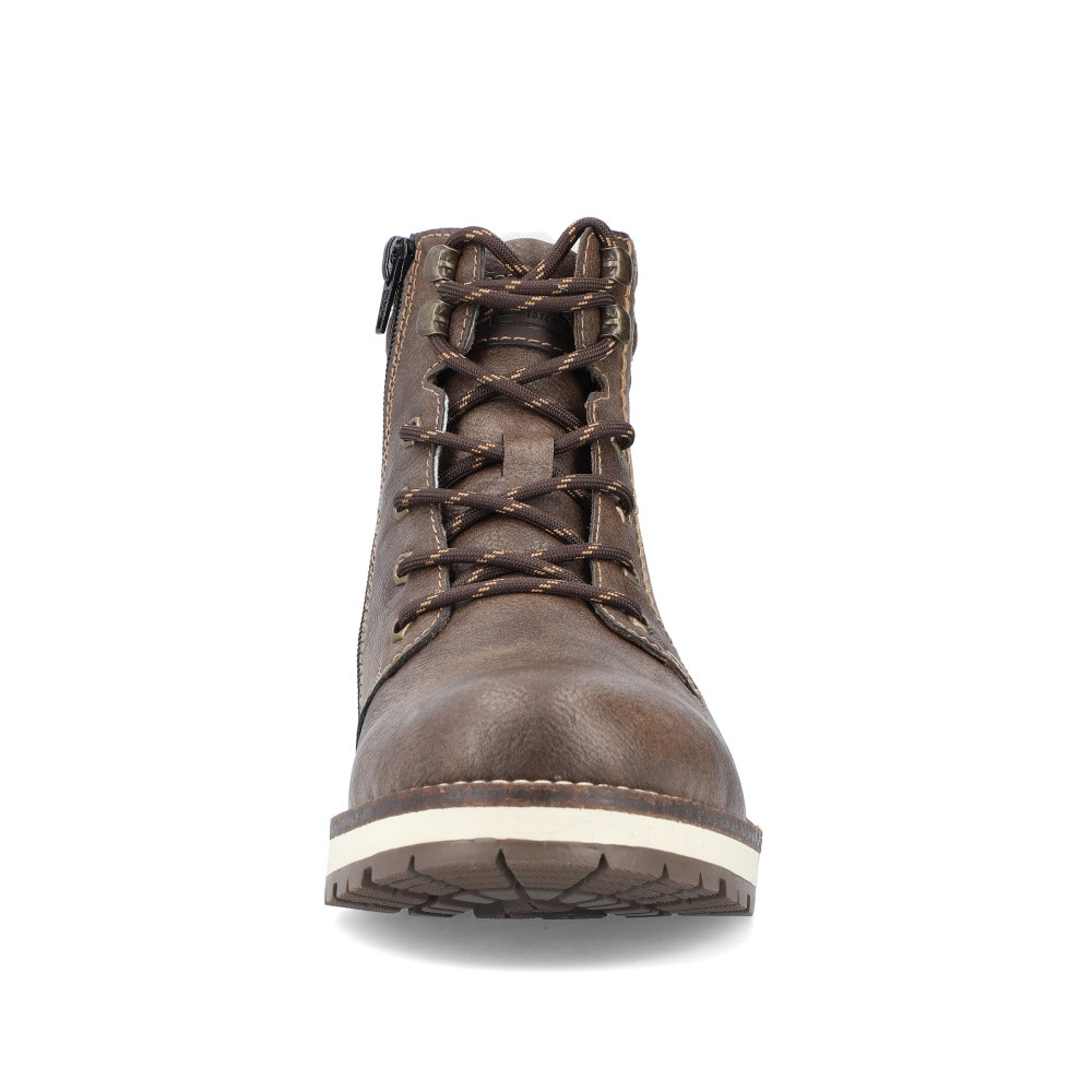 detail Pánská kotníková obuv RIEKER F3944-24 hnědá W3