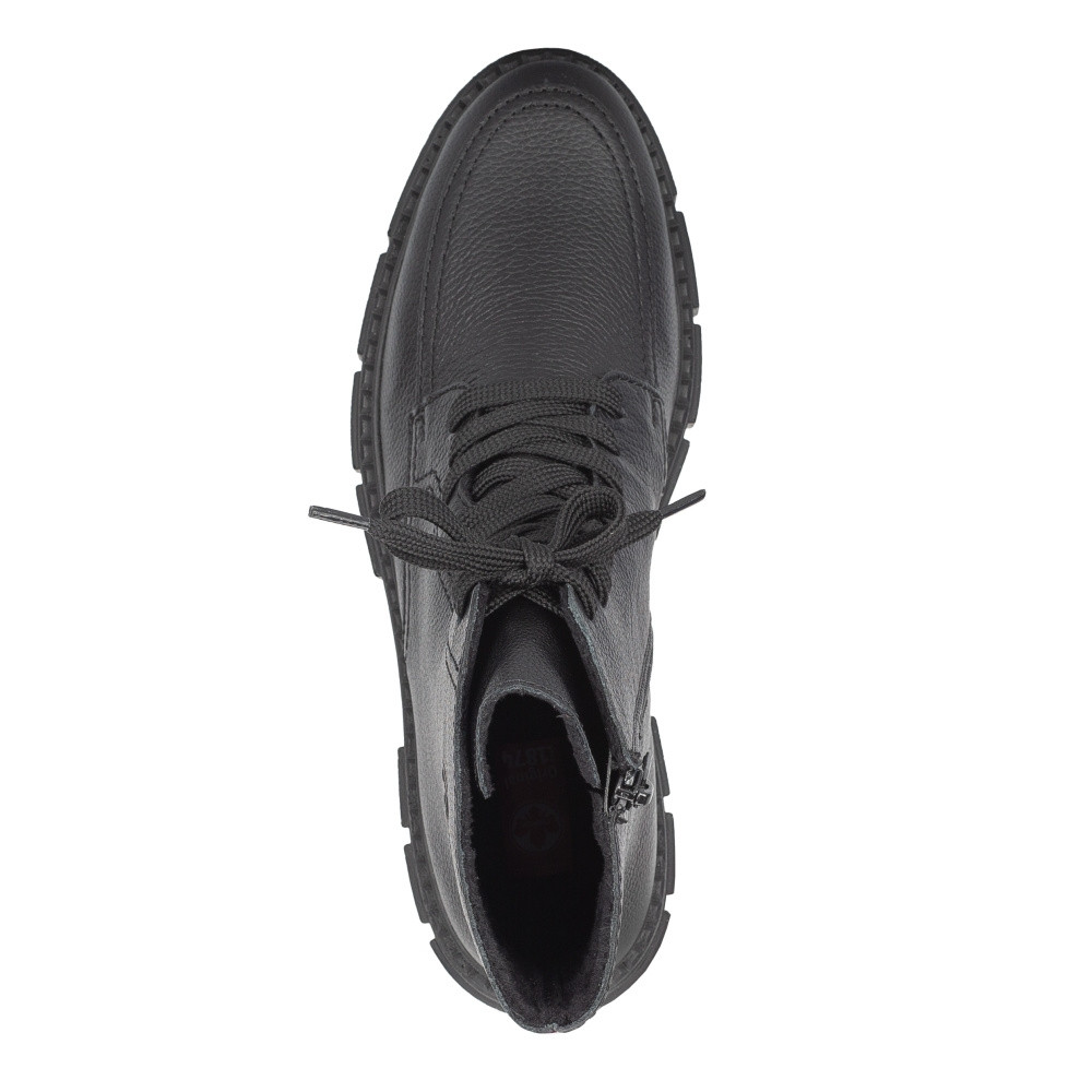 detail Dámská kotníková obuv RIEKER M3807-00 černá W3