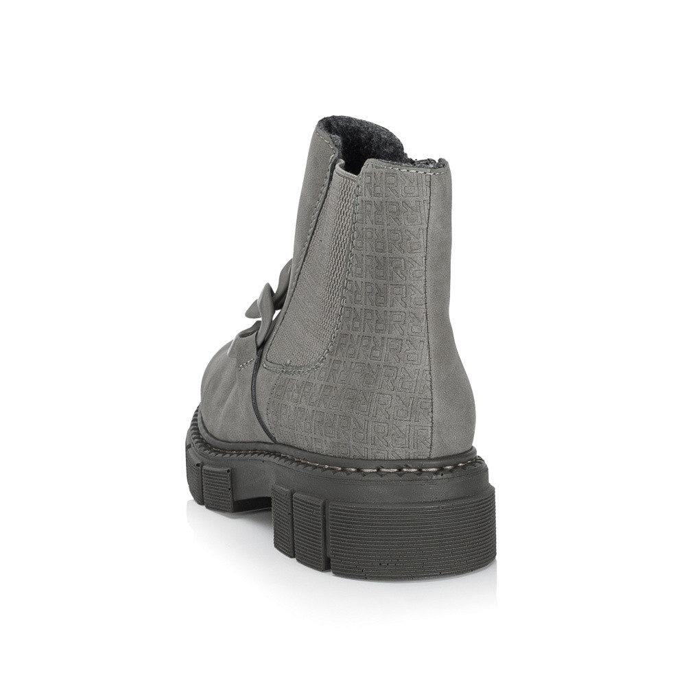 detail Dámská kotníková obuv RIEKER M3873-52 zelená W3