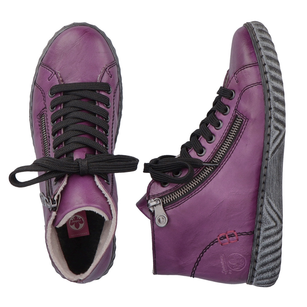 detail Dámská obuv RIEKER RIE-10304097-W3 fialová