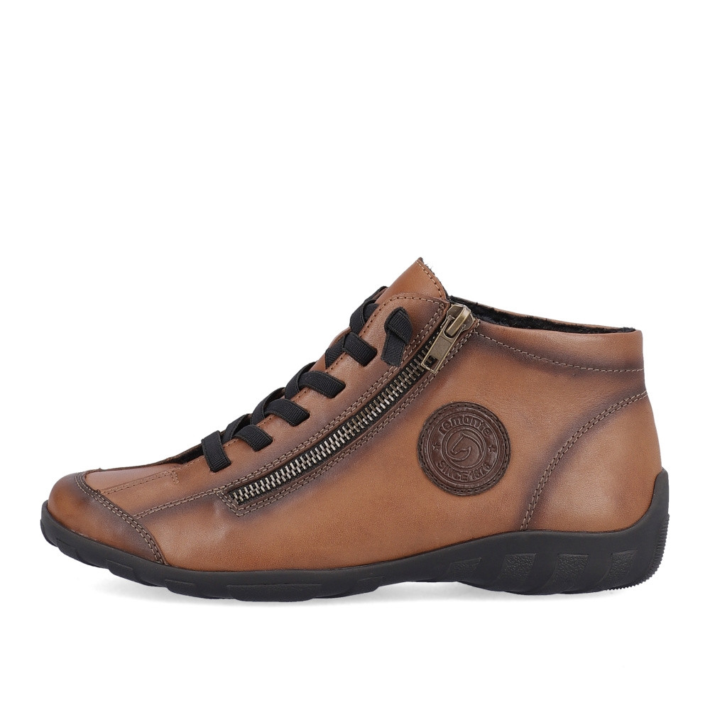 detail Dámská kotníková obuv REMONTE R3491-22 hnědá W3