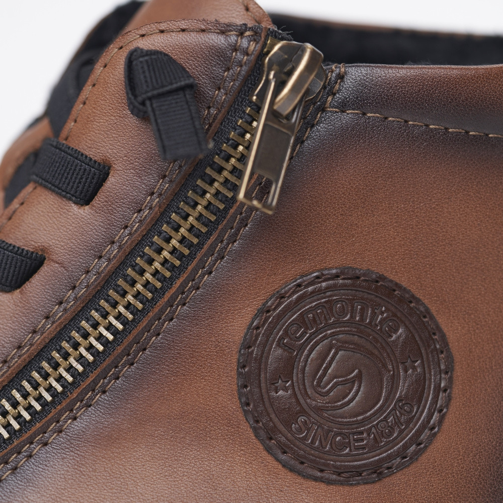 detail Dámská kotníková obuv REMONTE R3491-22 hnědá W3