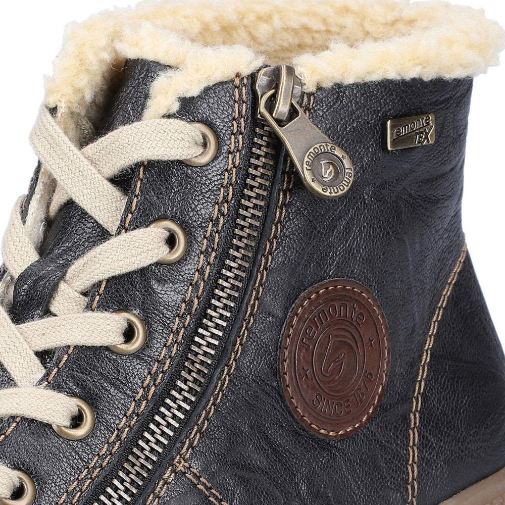 detail Dámska členková obuv REMONTE R7980-02 čierna W3
