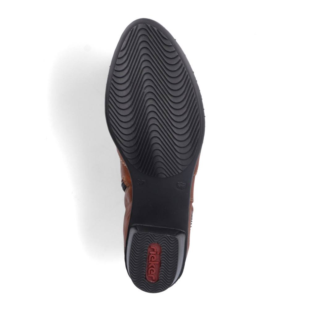 detail Dámská kotníková obuv RIEKER Y0784-22 hnědá W3