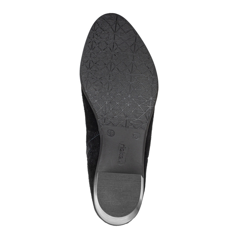 detail Dámská kotníková obuv RIEKER Y2057-00 černá W3