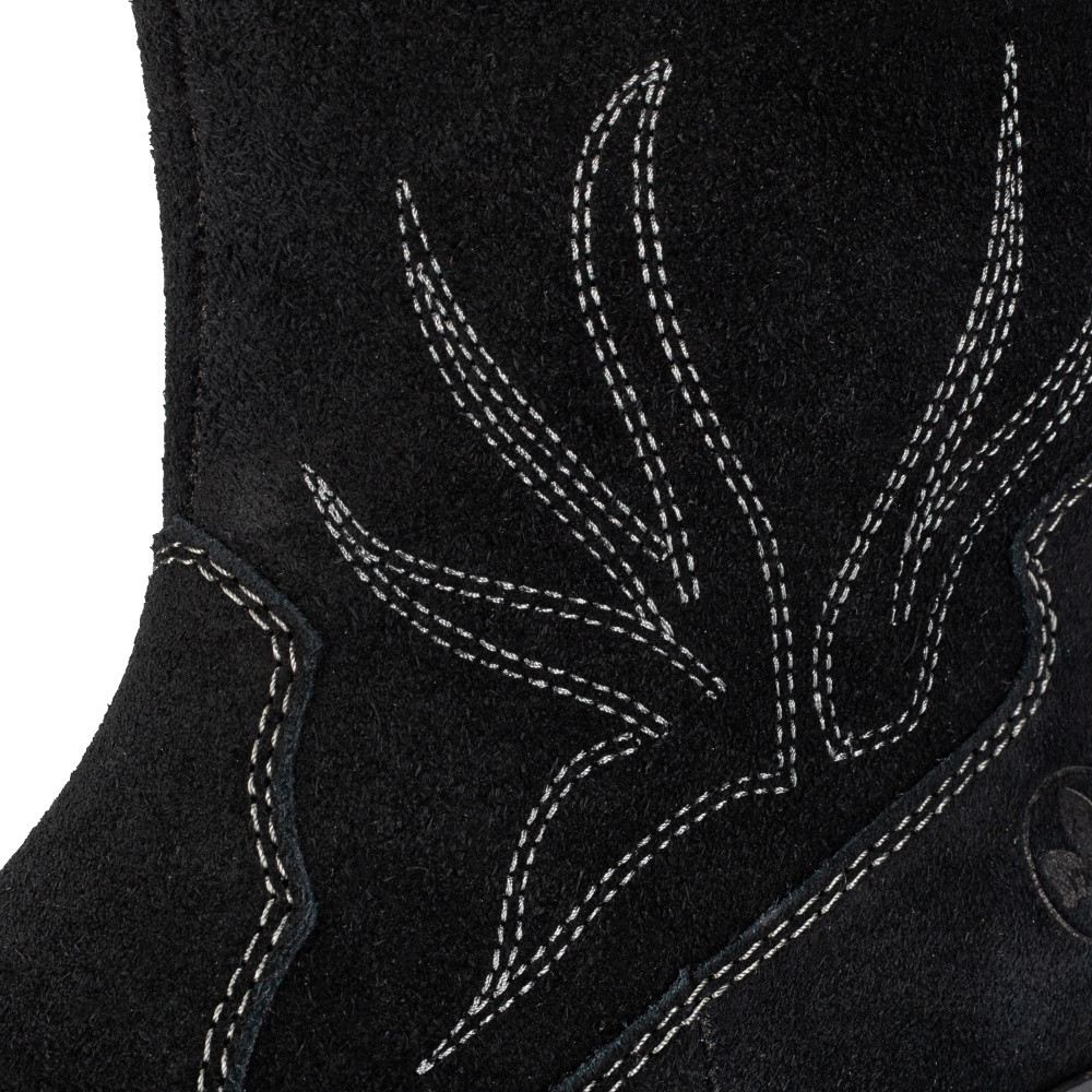 detail Dámská kotníková obuv RIEKER Y2057-00 černá W3