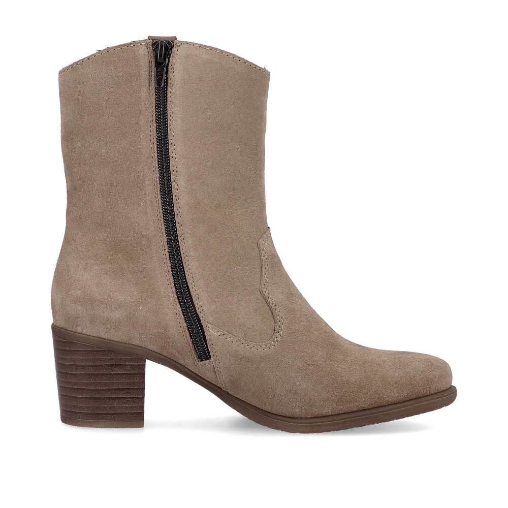 detail Dámská kotníková obuv RIEKER Y2057-64 béžová W3