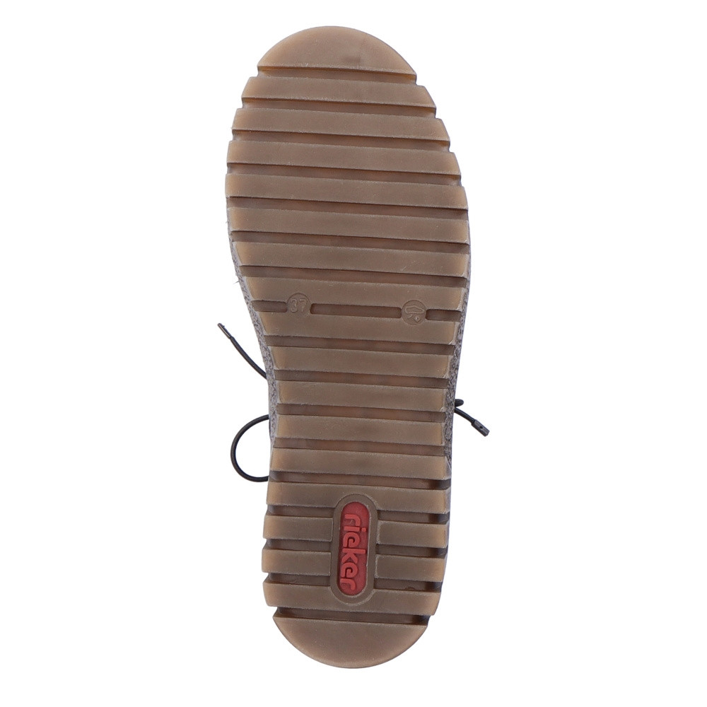 detail Dámská kotníková obuv RIEKER Y3421-52 zelená W4