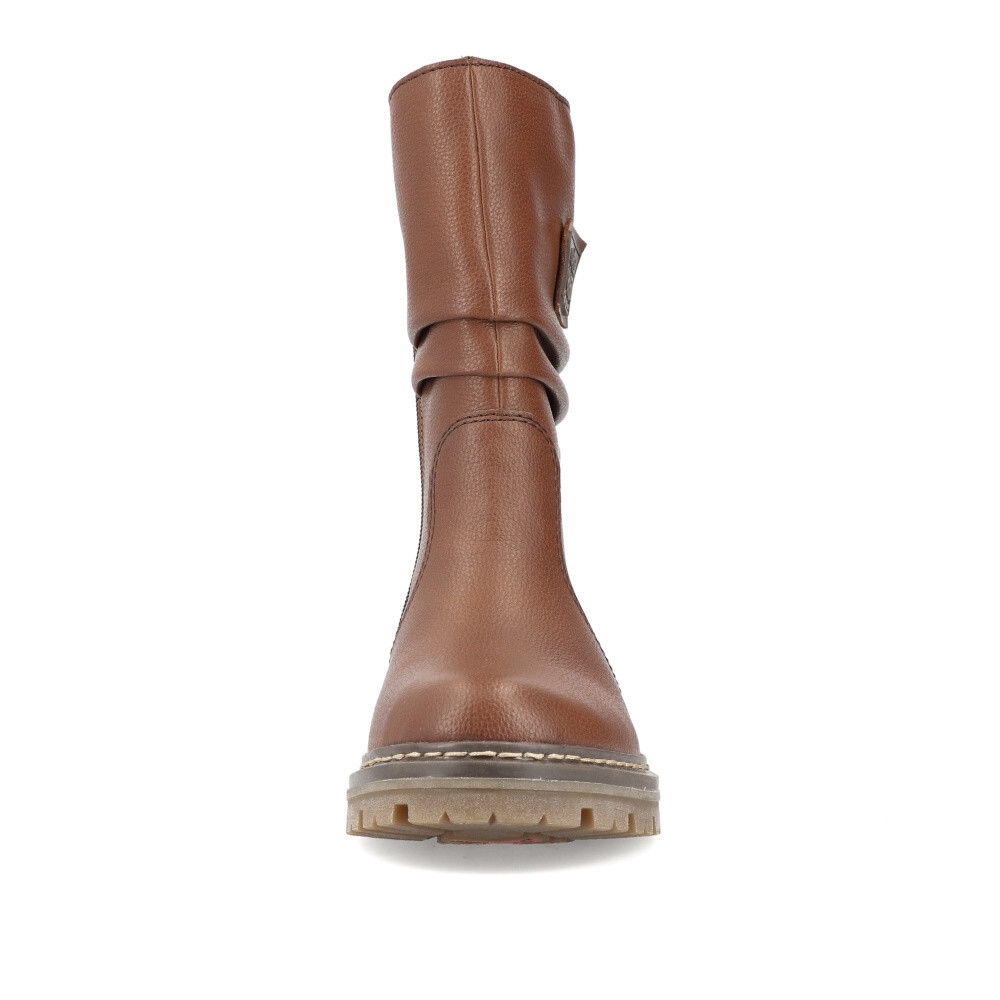 detail Dámská kotníková obuv RIEKER Y9260-25 hnědá W3