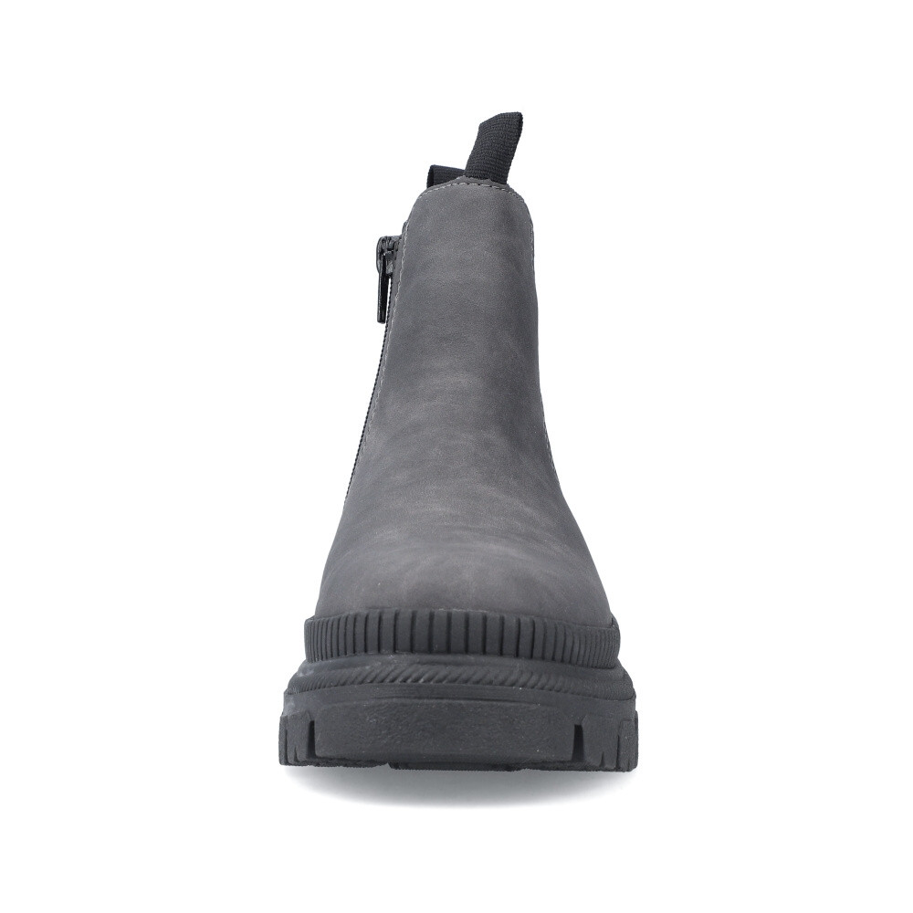 detail Dámská kotníková obuv RIEKER Y9354-45 šedá W3