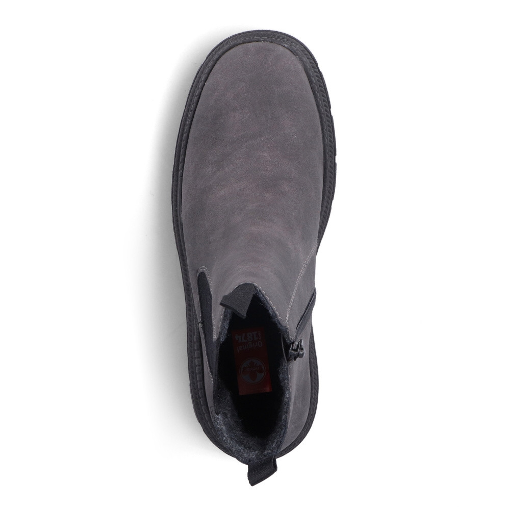 detail Dámská kotníková obuv RIEKER Y9354-45 šedá W3