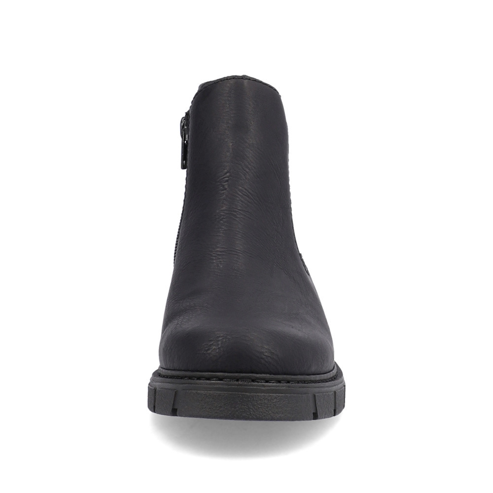 detail Dámská kotníková obuv RIEKER Z3569-00 černá W3