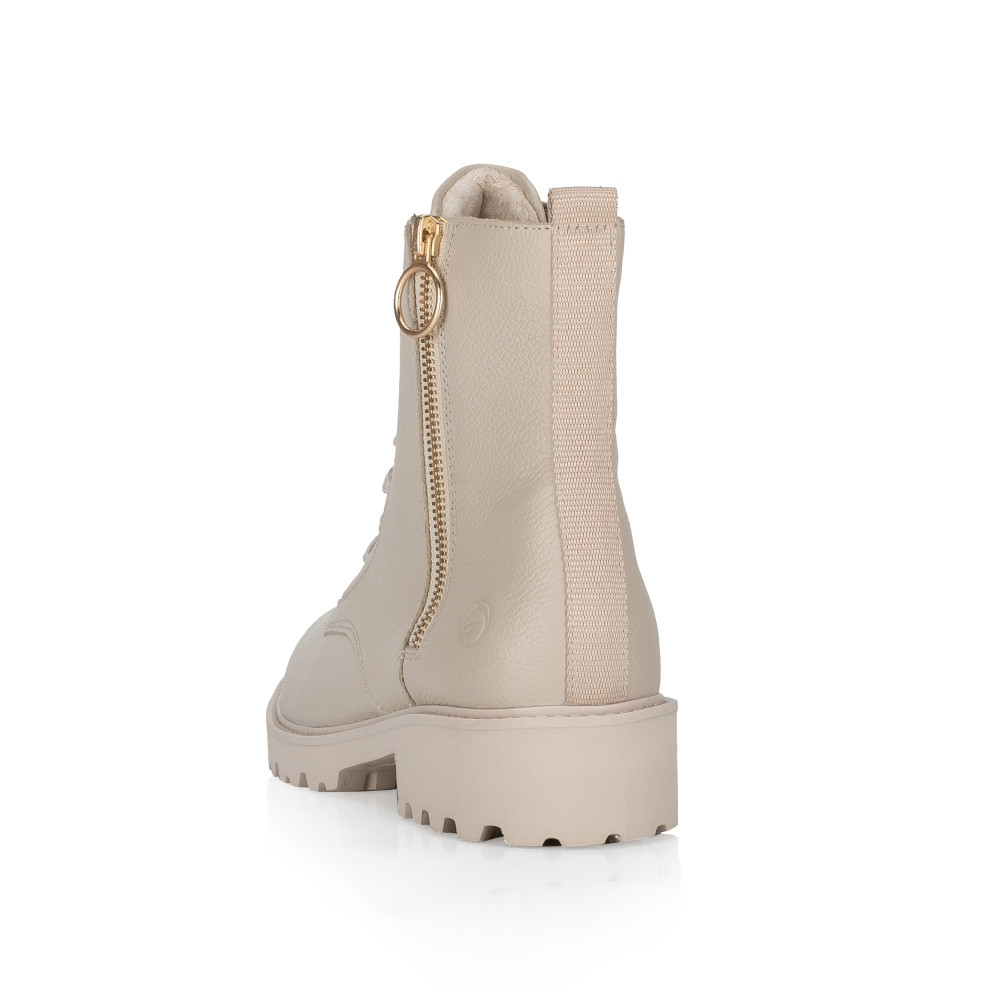 detail Dámska členková obuv REMONTE D8671-60 béžová W4