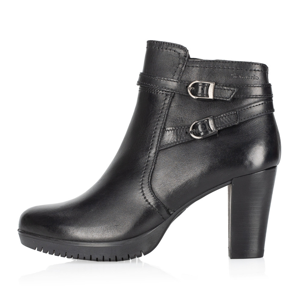 detail Dámská kotníková obuv TAMARIS 25039-41-003 černá W3