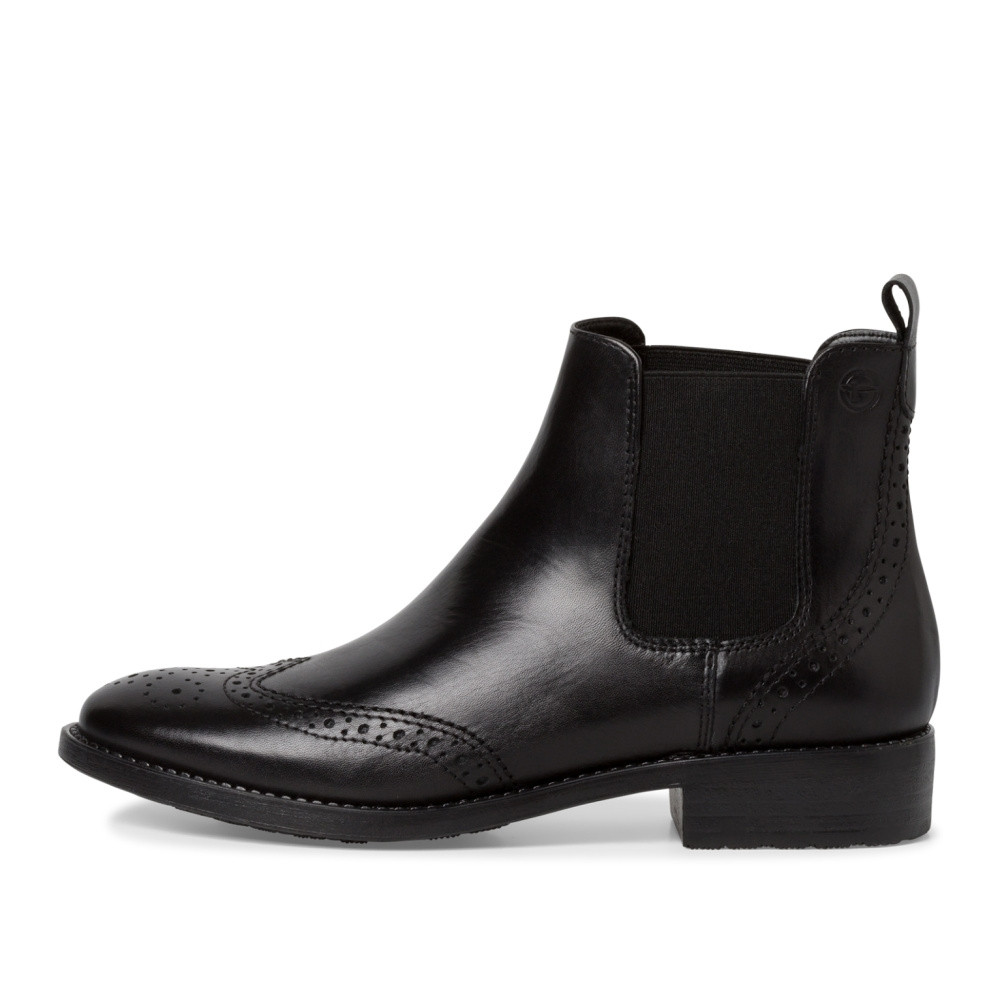 detail Dámská kotníková obuv TAMARIS 25033-41-001 černá W3