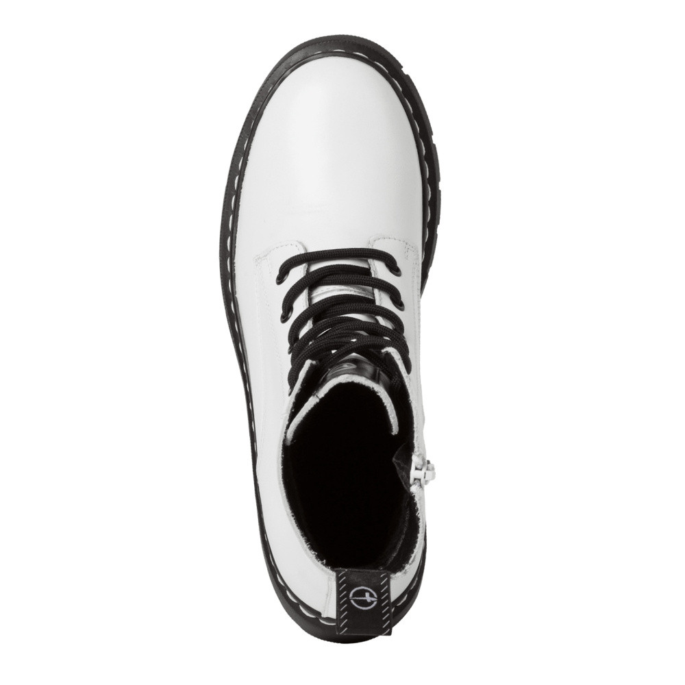 detail Dámská kotníková obuv TAMARIS 25269-41-100 bílá W3