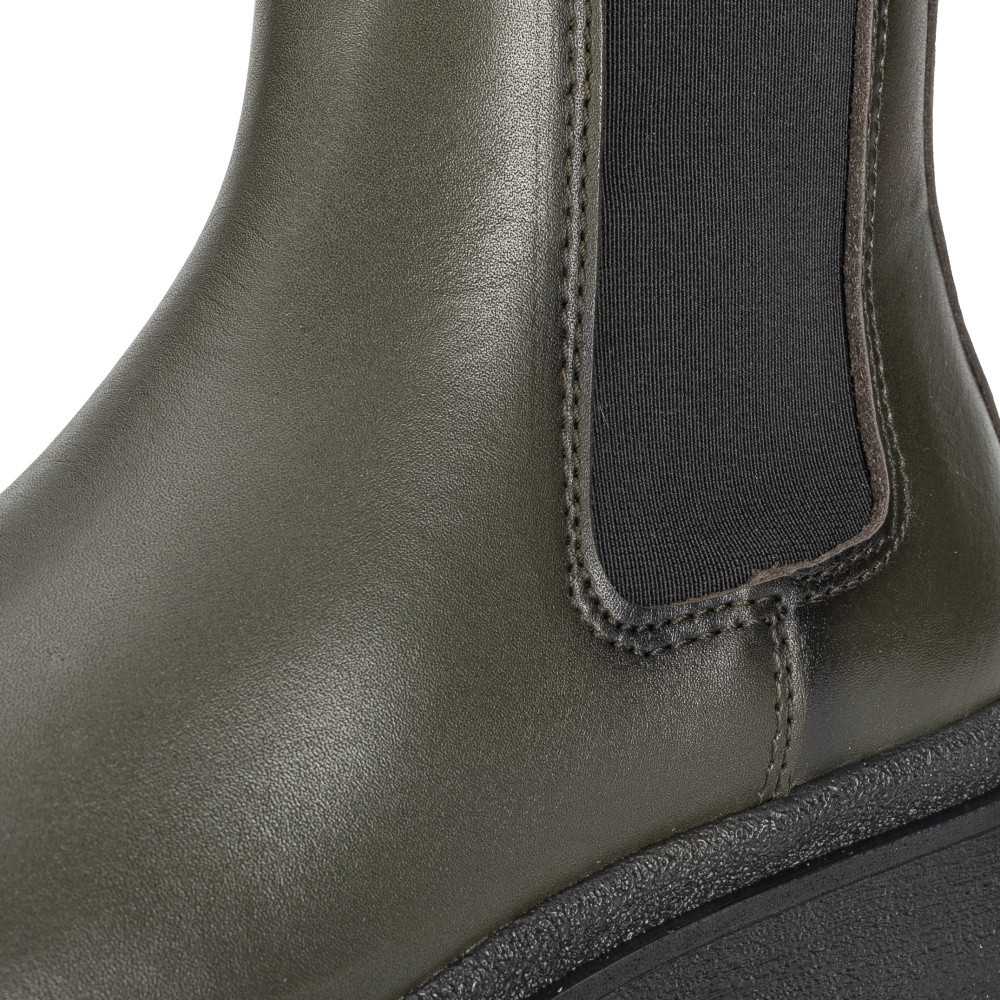detail Dámská kotníková obuv TAMARIS 25802-41-722 zelená W3
