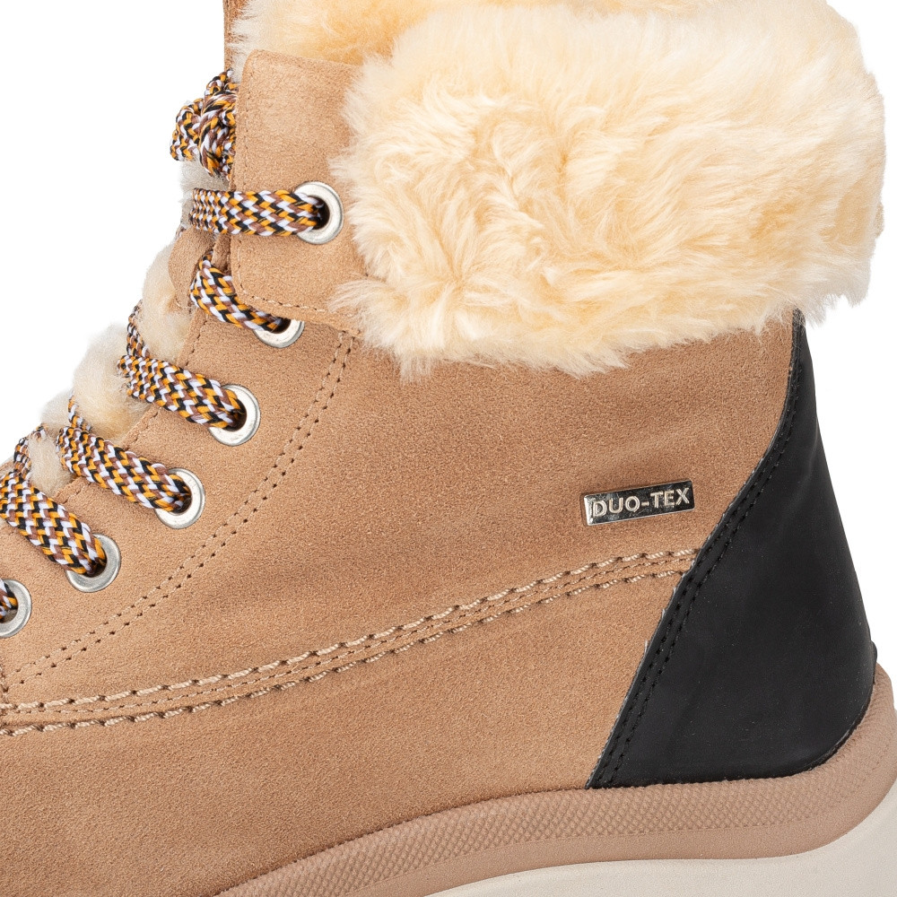 detail Dámská kotníková obuv TAMARIS 26903-41-313 béžová W3