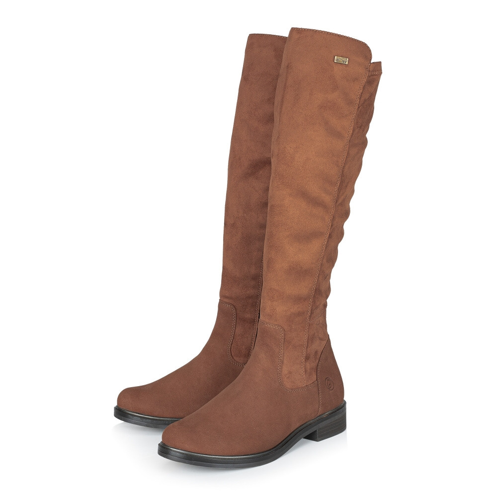 detail Dámské kozačky REMONTE D8387-24 hnědá W4