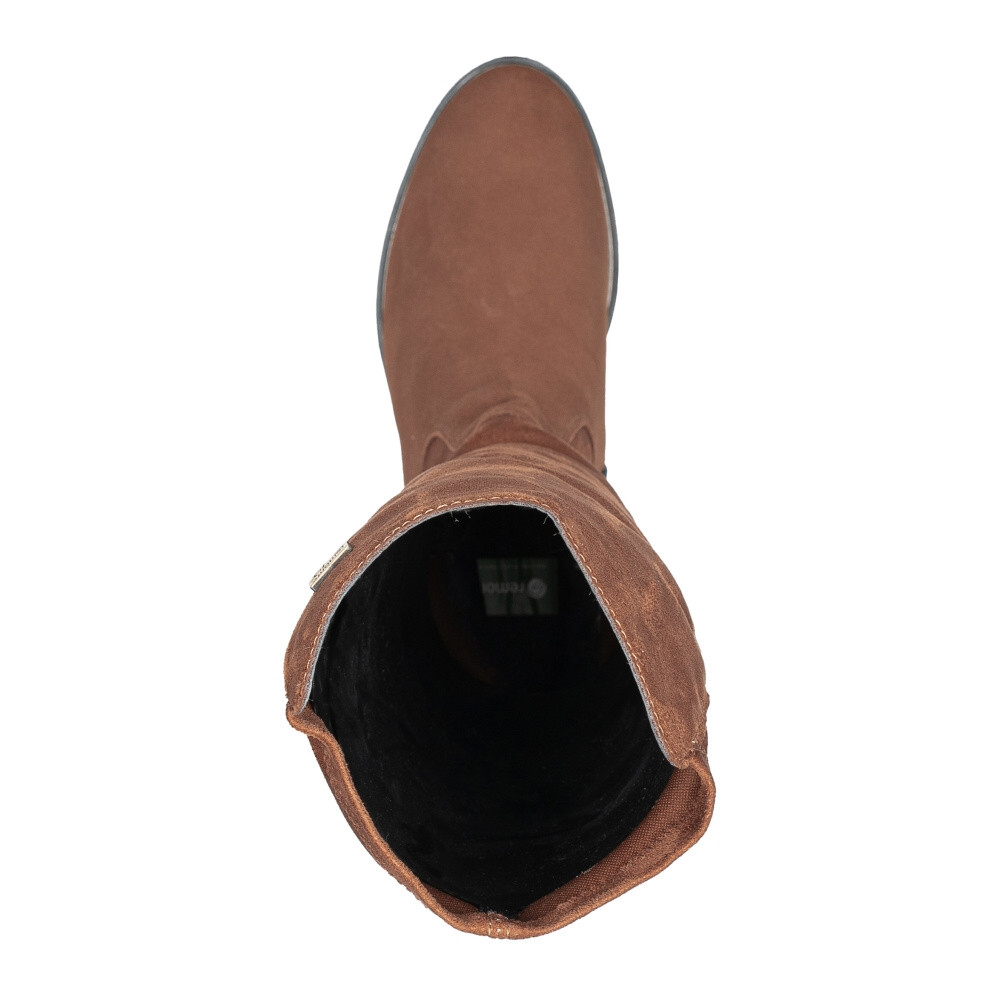 detail Dámské kozačky REMONTE D8387-24 hnědá W4