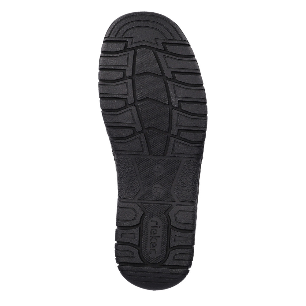 detail Pánska členková obuv RIEKER 05102-00 čierna W4