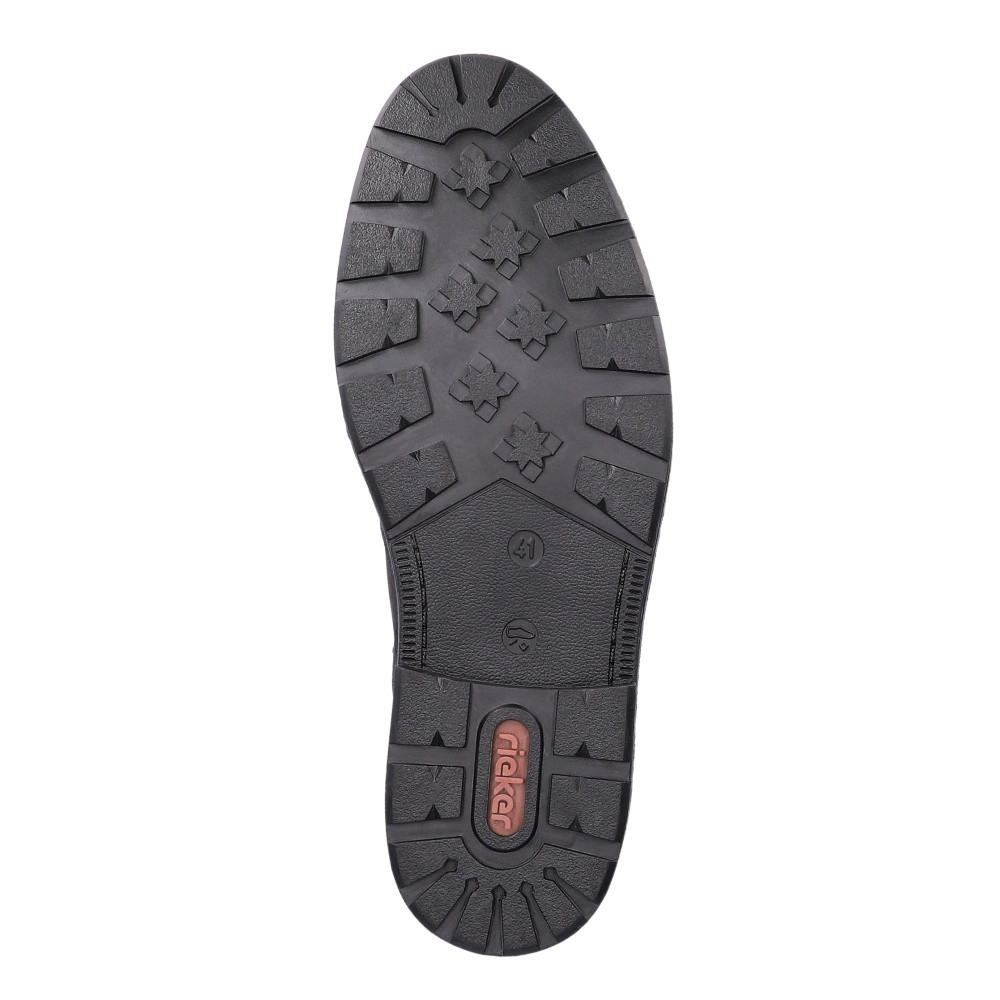 detail Pánská kotníková obuv RIEKER 15353-00 černá W4