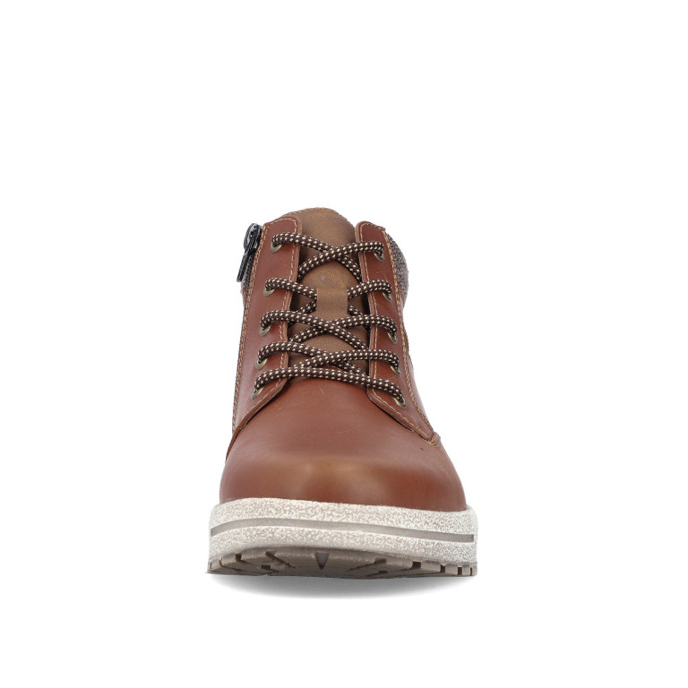 detail Pánská kotníková obuv RIEKER 30741-24 hnědá W3