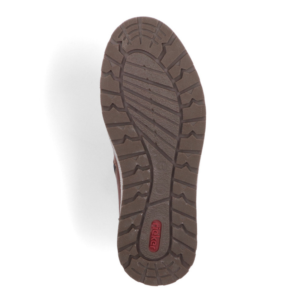 detail Pánská kotníková obuv RIEKER 30741-24 hnědá W3