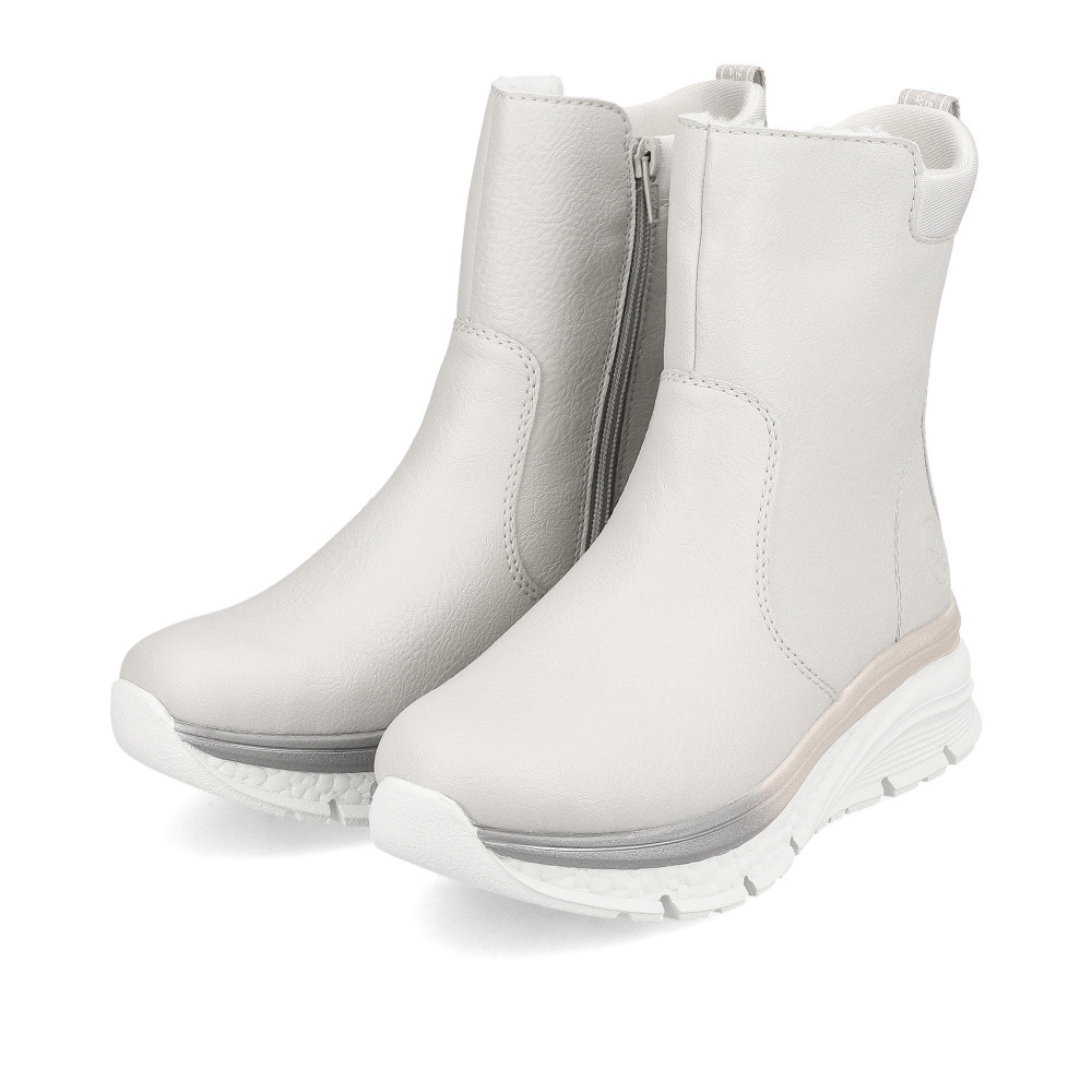 detail Dámská kotníková obuv RIEKER 48052-60 béžová W3