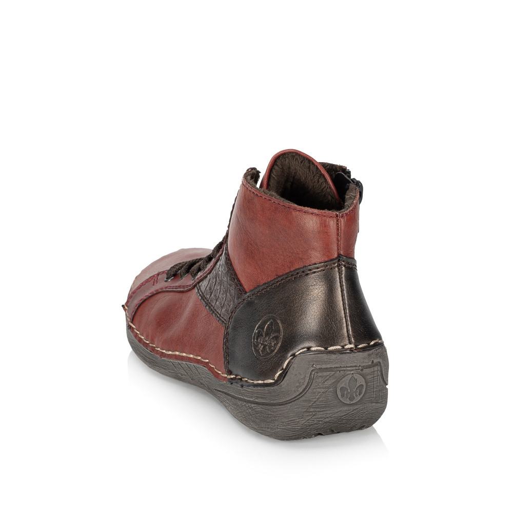 detail Dámská kotníková obuv RIEKER 52512-38 hnědá W3