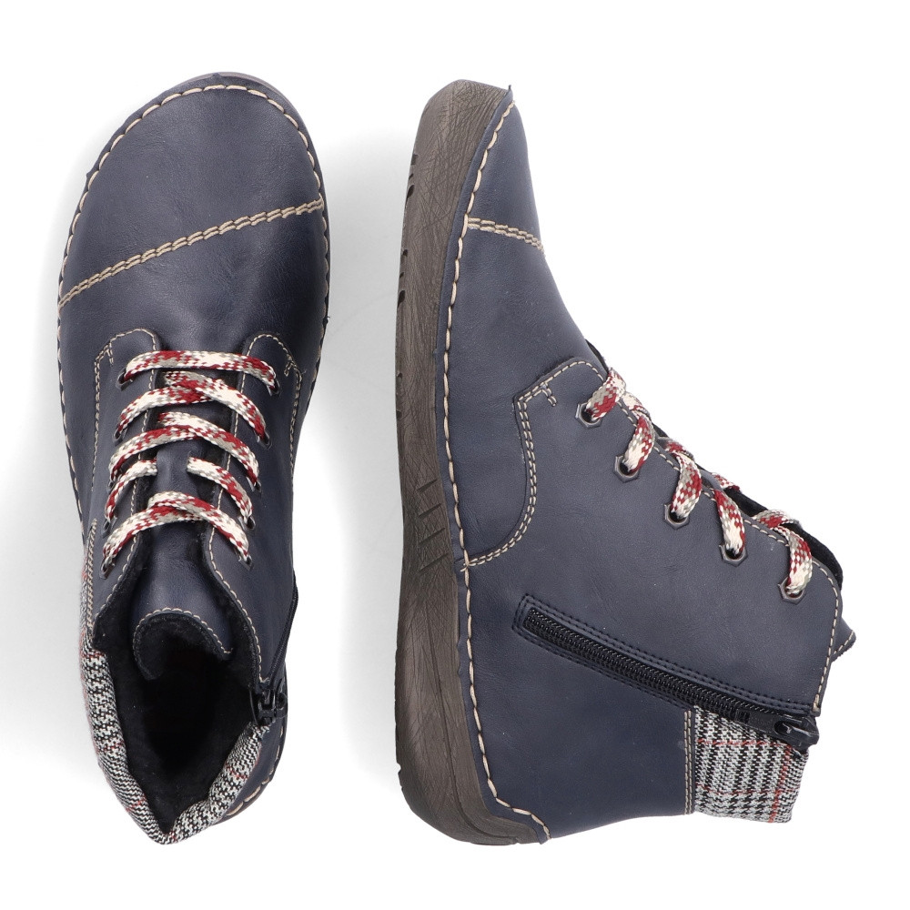 detail Dámská obuv RIEKER RIE-10304568-W3 modrá