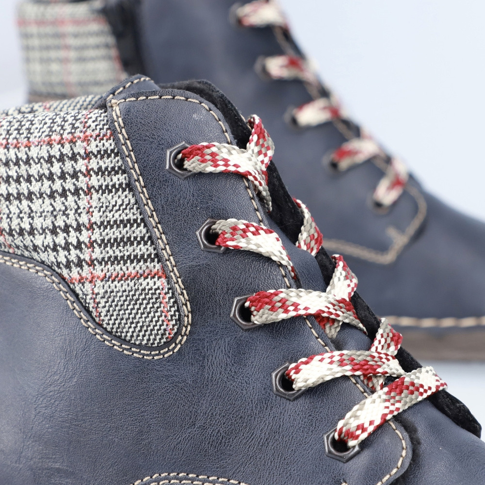 detail Dámská obuv RIEKER RIE-10304568-W3 modrá