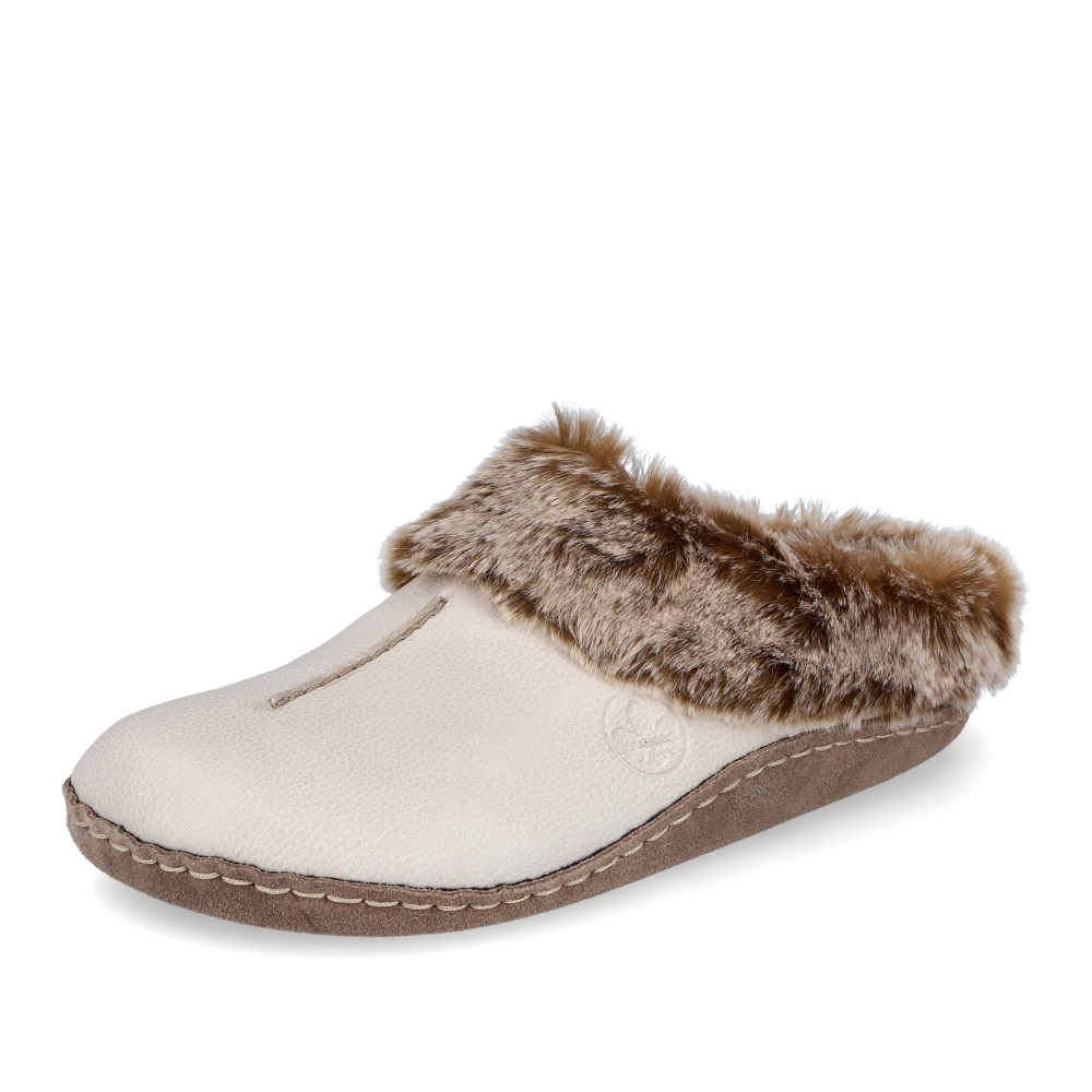 detail Dámské nazouváky RIEKER RIE-10304580-W3 béžová