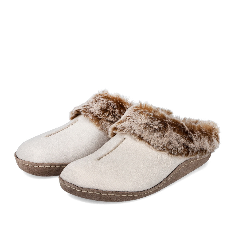 detail Dámské nazouváky RIEKER RIE-10304580-W3 béžová