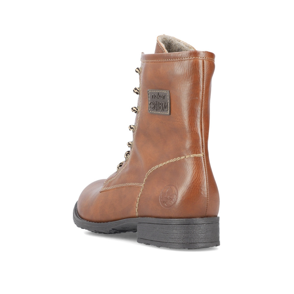 detail Dámská kotníková obuv RIEKER 70810-24 hnědá W3