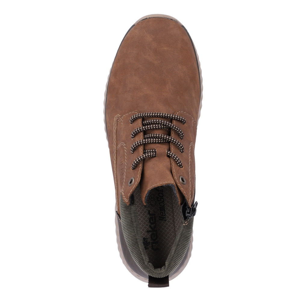 detail Pánská kotníková obuv RIEKER B0603-24 hnědá W4