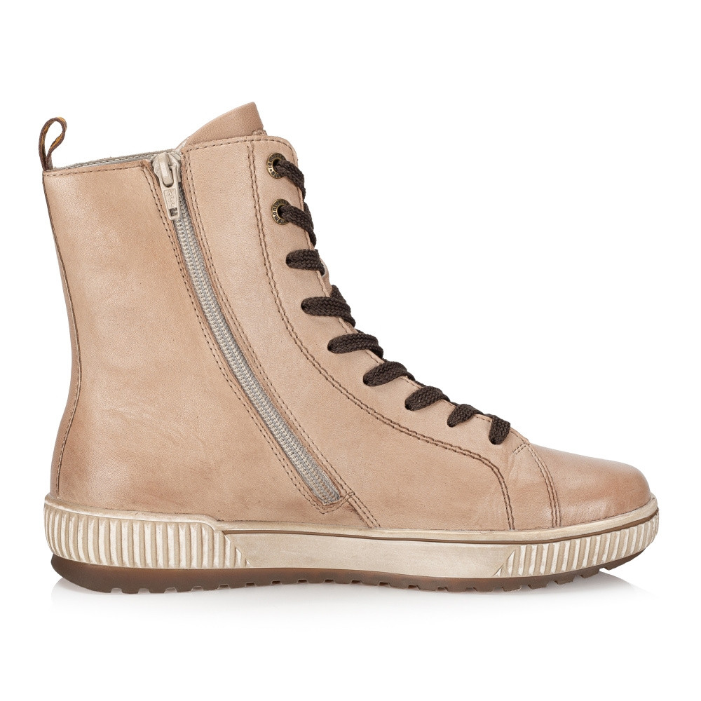 detail Dámská kotníková obuv REMONTE D0774-20 béžová W3