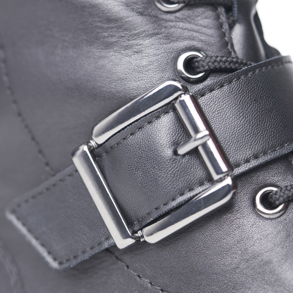 detail Dámská kotníková obuv REMONTE D0B78-01 černá W3