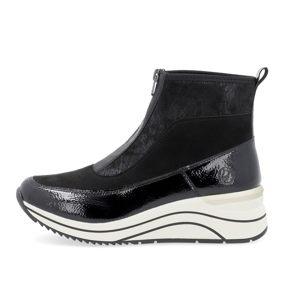 detail Dámská kotníková obuv REMONTE D0T71-01 černá W4