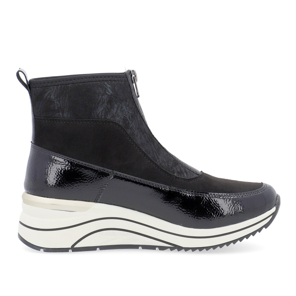 detail Dámská kotníková obuv REMONTE D0T71-01 černá W4